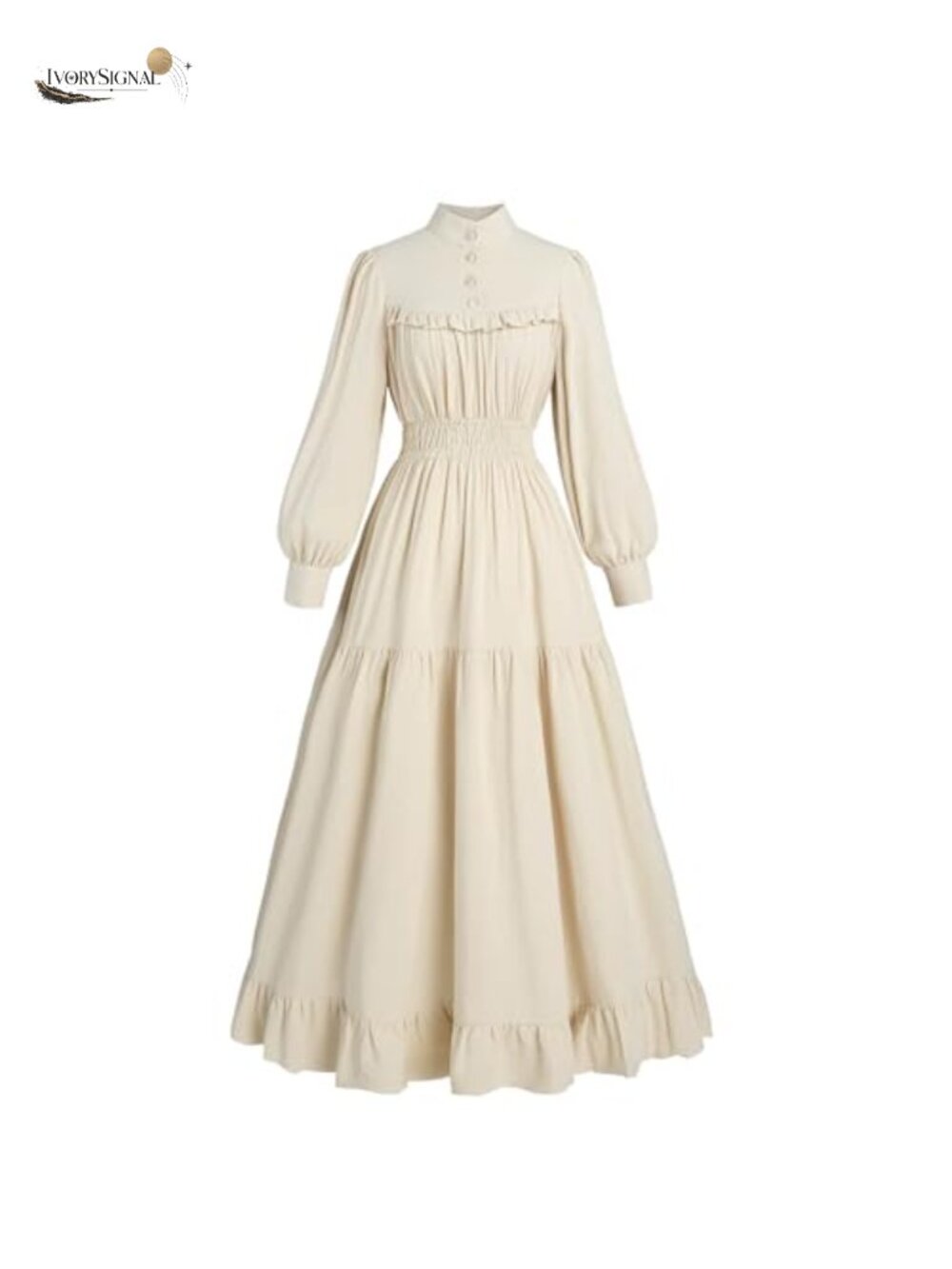 Victorian Dress for Women Long Sleeve Edwardian Renaissance Costume